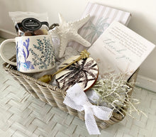 Load image into Gallery viewer, Thank You Coastal Mug Gift Basket Hamper Set Large
