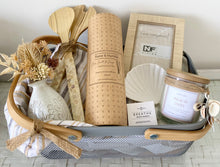 Load image into Gallery viewer, Coastal Summer Home Housewarming Gift Basket Hamptons Hamper Large
