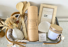 Load image into Gallery viewer, Coastal Summer Home Housewarming Gift Basket Hamptons Hamper Large
