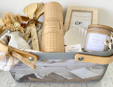 Load image into Gallery viewer, Coastal Summer Home Housewarming Gift Basket Hamptons Hamper Large
