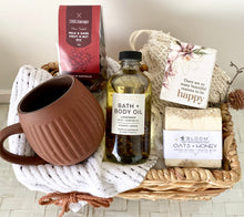 Load image into Gallery viewer, Happy Inspirational Self Care Hamper Basket Thinking Of You, Birthday Large
