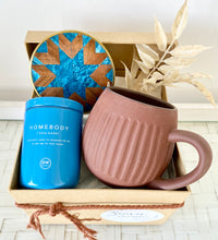 Load image into Gallery viewer, Homebody Mug &amp; coaster Unisex Gift Box Hamper Housewarming Medium
