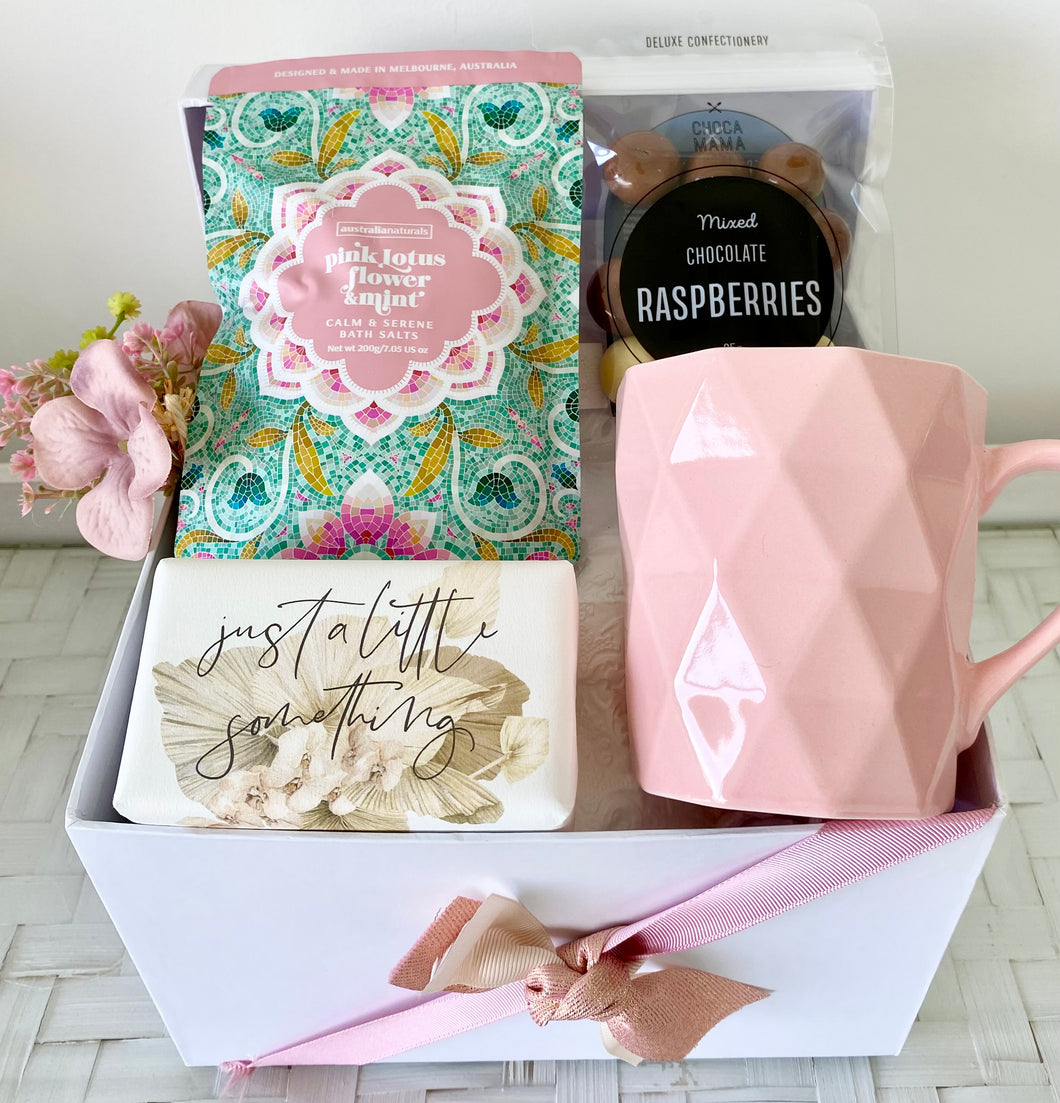 A Little Something For Birthday, Thank you, Thinking Of You Gift Box Hamper Large