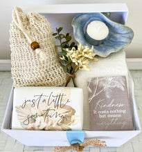 Load image into Gallery viewer, Inspirational Kindness Self Care Birthday, Get Well, Thank you Gift Box Hamper Small
