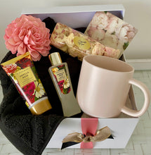 Load image into Gallery viewer, Midnight Roses Elegance Pamper Hamper Gift Box Large Sympathy, Birthday, Get Well
