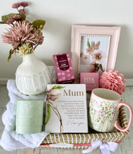 Load image into Gallery viewer, Ultimate Mum Pamper Hamper Birthday Thank you Gift Basket Natural Large
