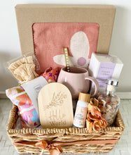Load image into Gallery viewer, Ultimate Baby Girl &amp; Mother Gift Basket Baby Shower Hamper Set

