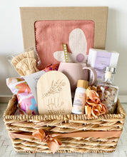 Load image into Gallery viewer, Ultimate Baby Girl &amp; Mother Gift Basket Baby Shower Hamper Set
