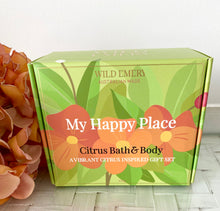 Load image into Gallery viewer, My Happy Place Gift Box Set Pamper Hamper Birthday, Thank you, Get Well Small
