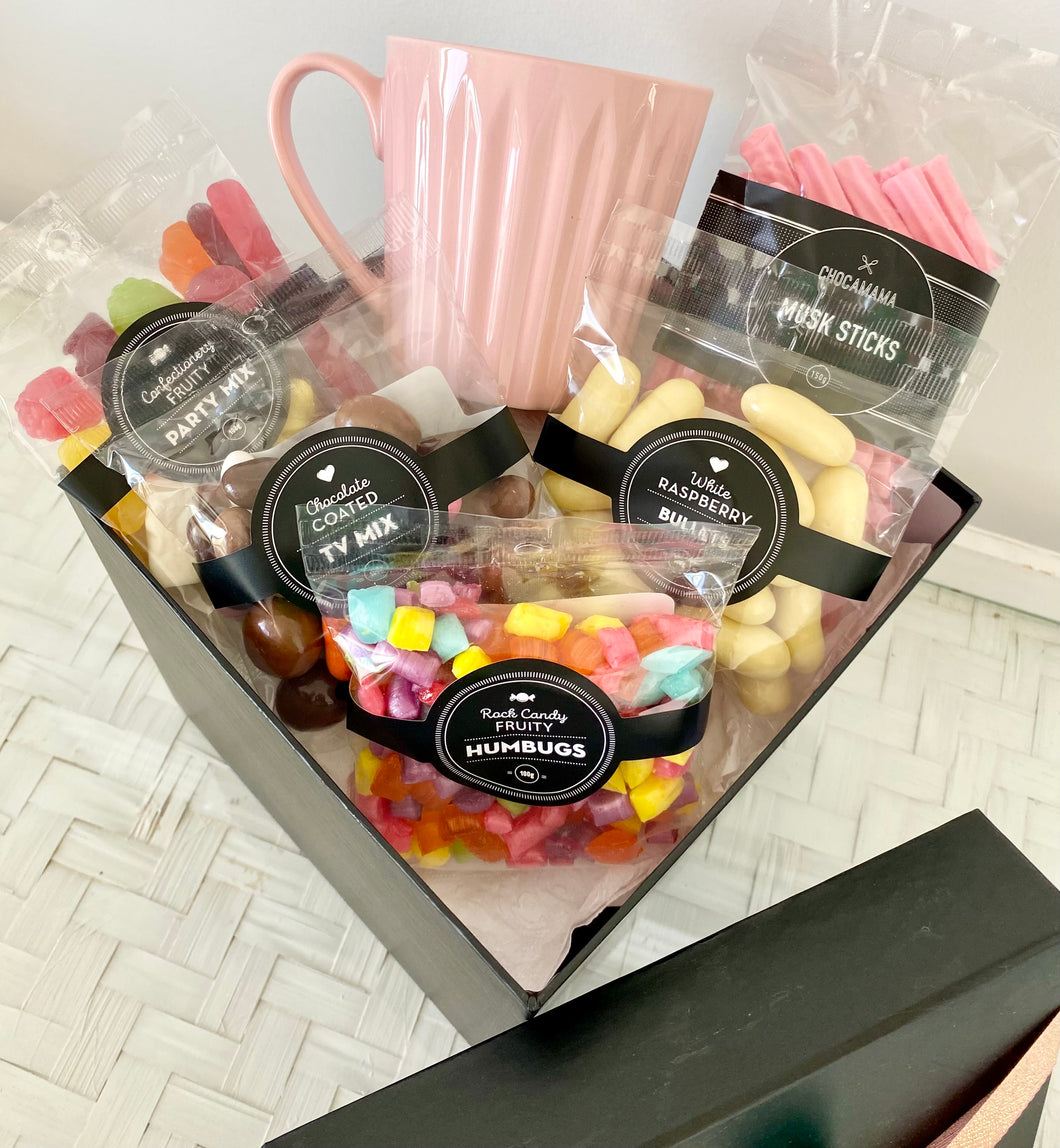 Sweetaholic Treats & Mug Yummy Gift Box Hamper Large