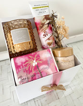 Load image into Gallery viewer, Thank You Pink Palms Gift Box Hamper Farewell, Thank you Small
