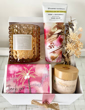 Load image into Gallery viewer, Thank You Pink Palms Gift Box Hamper Farewell, Thank you Small
