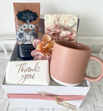 Load image into Gallery viewer, Thank you Rose Gold Female Gift Box Hamper Medium
